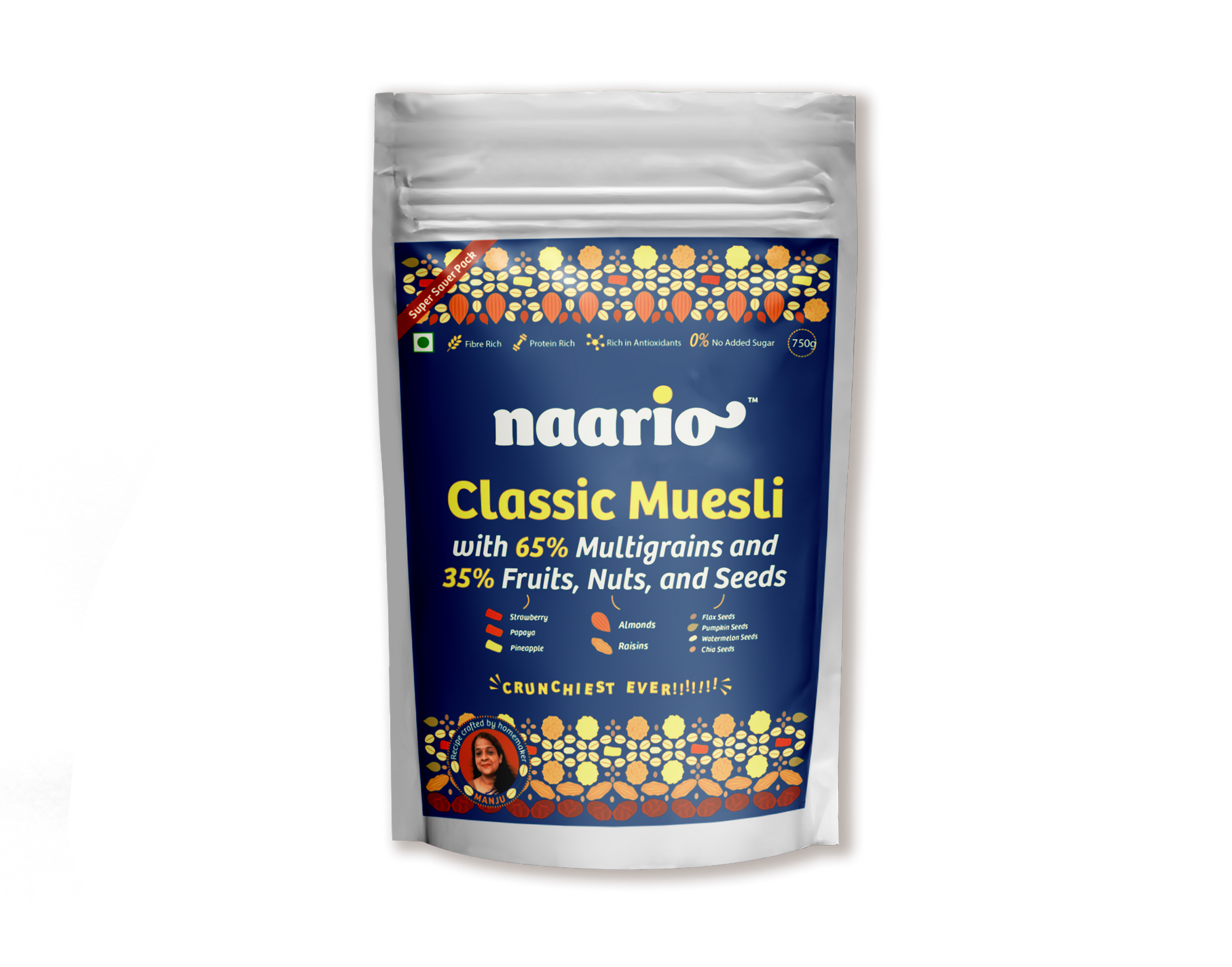 Naario Classic Muesli 250gms